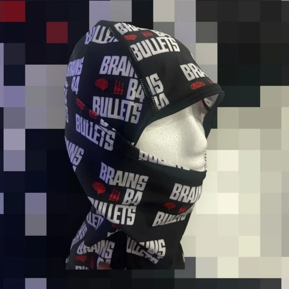 Brains B4 Bullets ((Balaclavas))SkiMask Men&Women